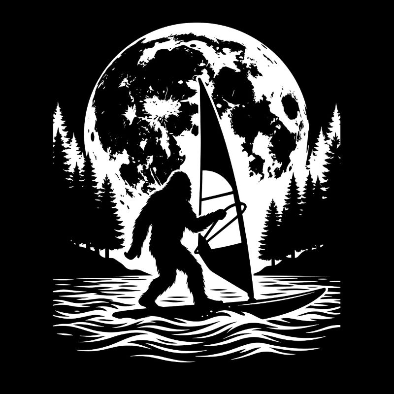 Bigfoot Windsurfing Mond