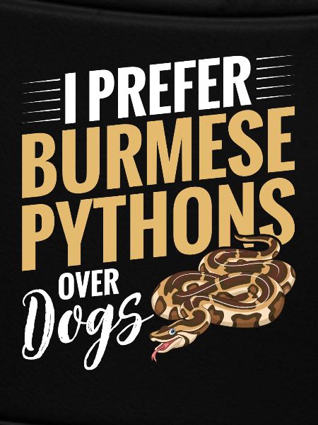 Burmesischer Python-Stoff Reptilien-Foos-Schlangenbesitzer