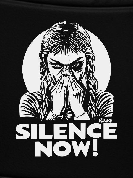 Silence Now Face Emblem