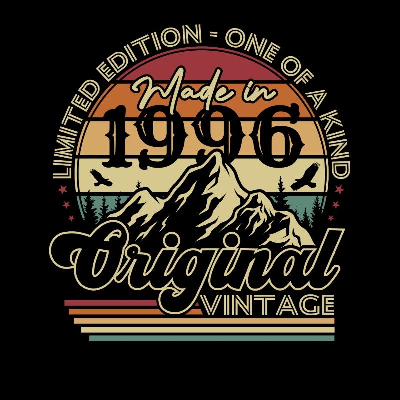 Cadeau d’anniversaire original vintage vintage 1996