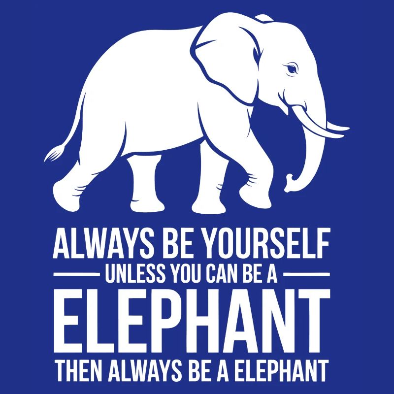 Drôles de Dits d’Éléphant Cadeau Éléphant