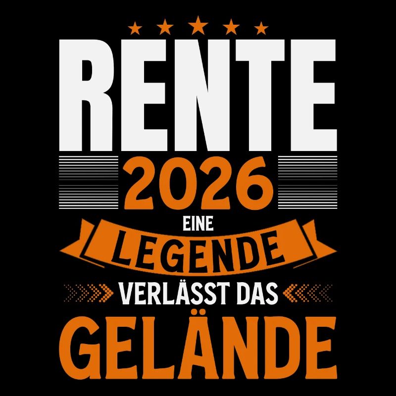 Rentner 2026 Geschenk Mann Rente Ruhestand Lustig