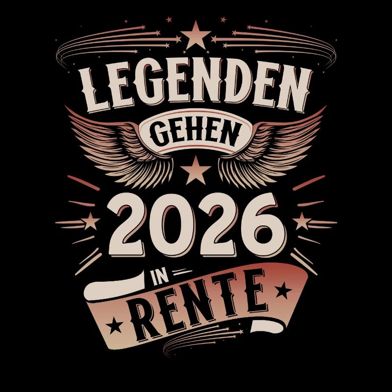 Ruhestand Geschenk Mann Rentner Rente 2026 Lustig