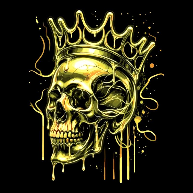 Goldener Skull King