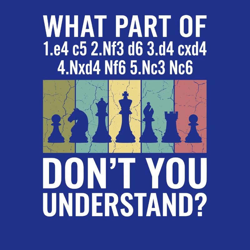 Ouverture d’échecs Humour de notation sicilienne