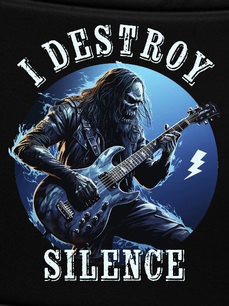 I destroy silence