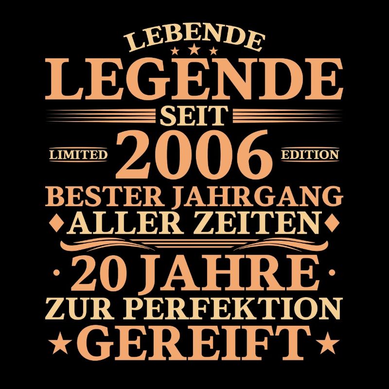 2006 Vintage 2006 Né 20 ans