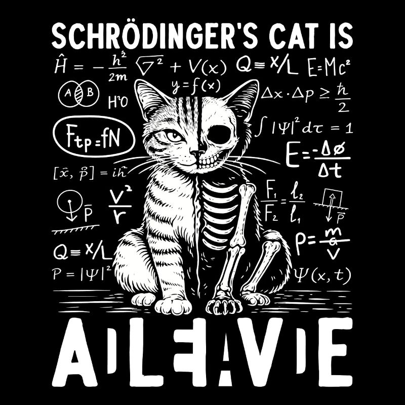 Schrödingers Cat Alive Dead