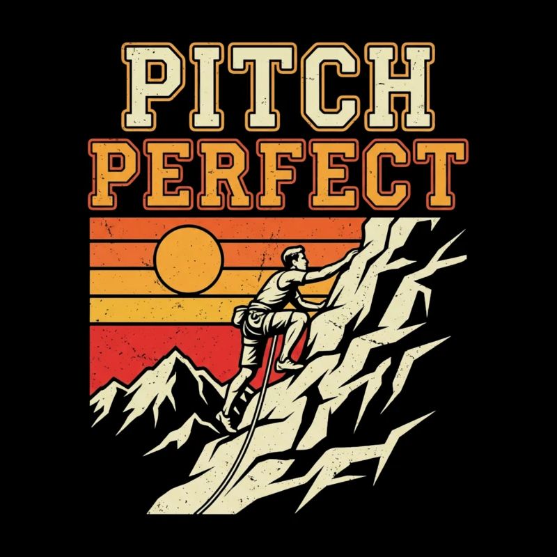 Pitch Perfect Climbing Alpine Sunset