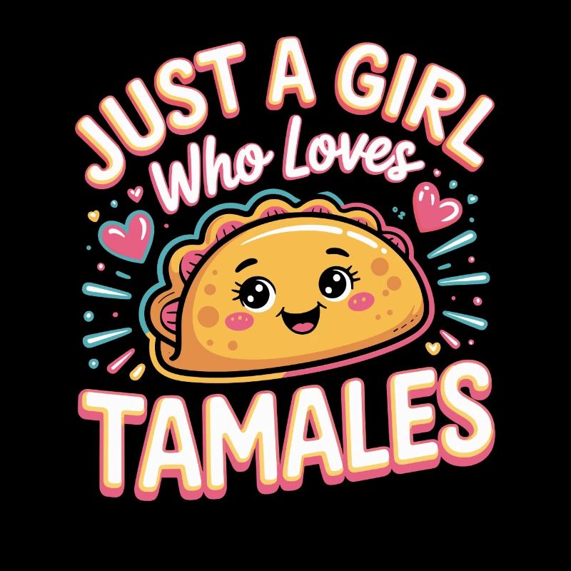 Nur ein Mädchen, das Tamales liebt