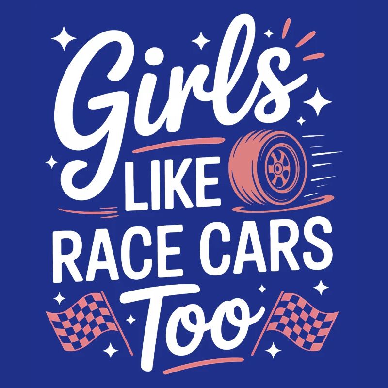 Cadeau de voitures de course de filles
