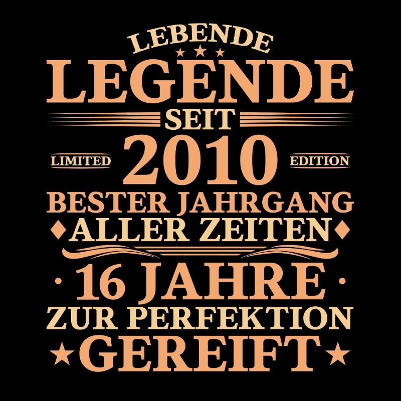16th Birthday 2010 Legend Vintage Gift