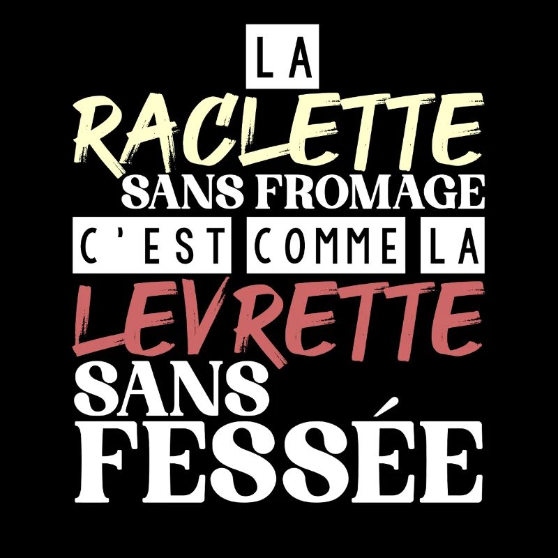Raclette without cheese without spanking