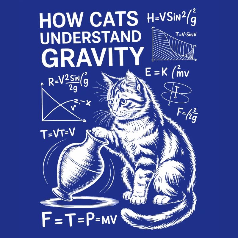 Physics Cats Sayings Math Joke Physics Gift