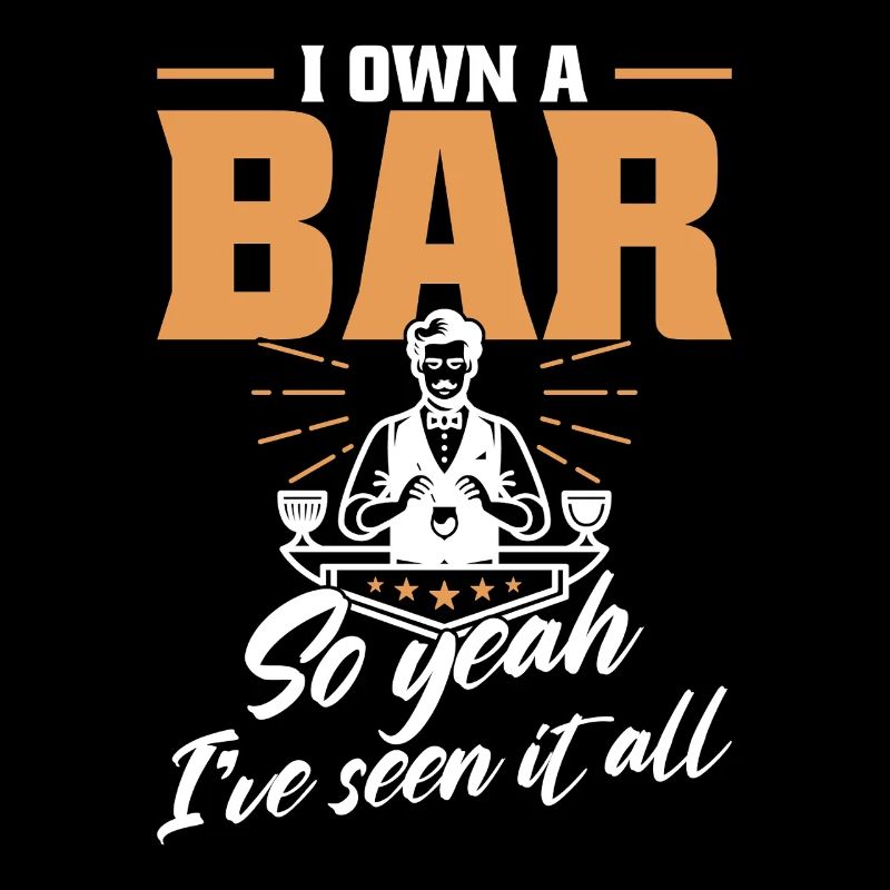 Bartender Bar Enthusiast Cocktail Mixer Bar Owner