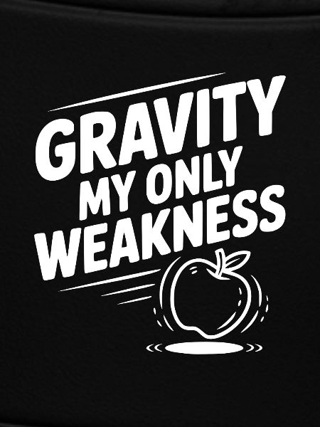 Gravity My Only Weakness