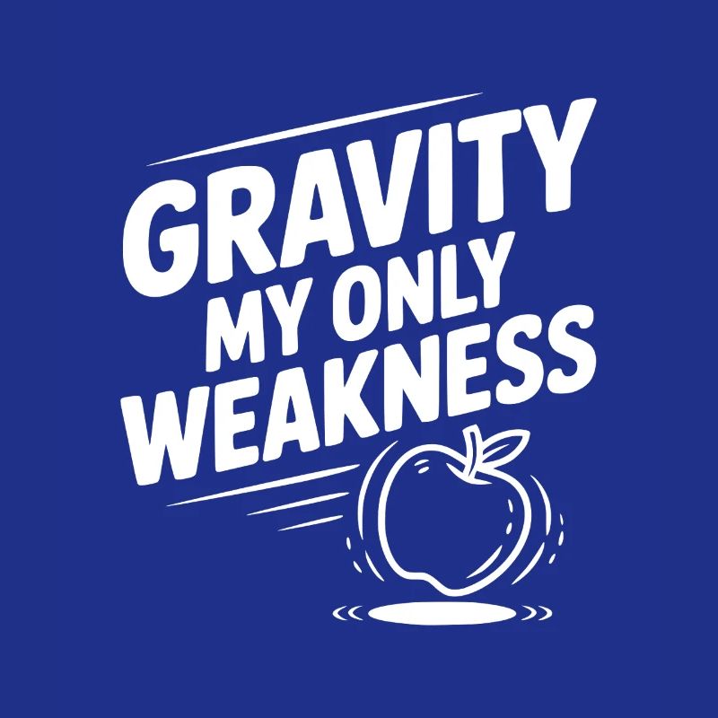 Gravity My Only Weakness