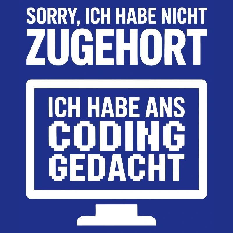 Coding Gedanke Spruch