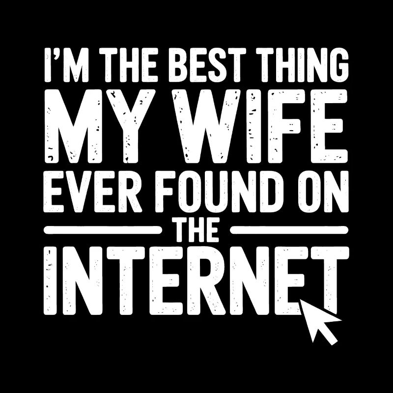 Ehemann Wife Internet Sprüche: Lustiges Geschenk