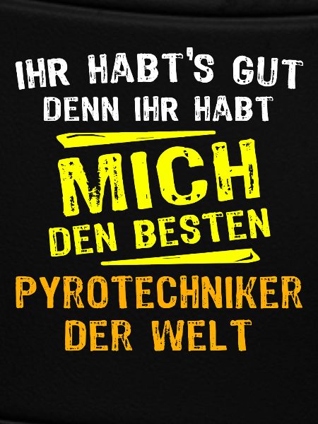 Pyrotechniker Geschenk