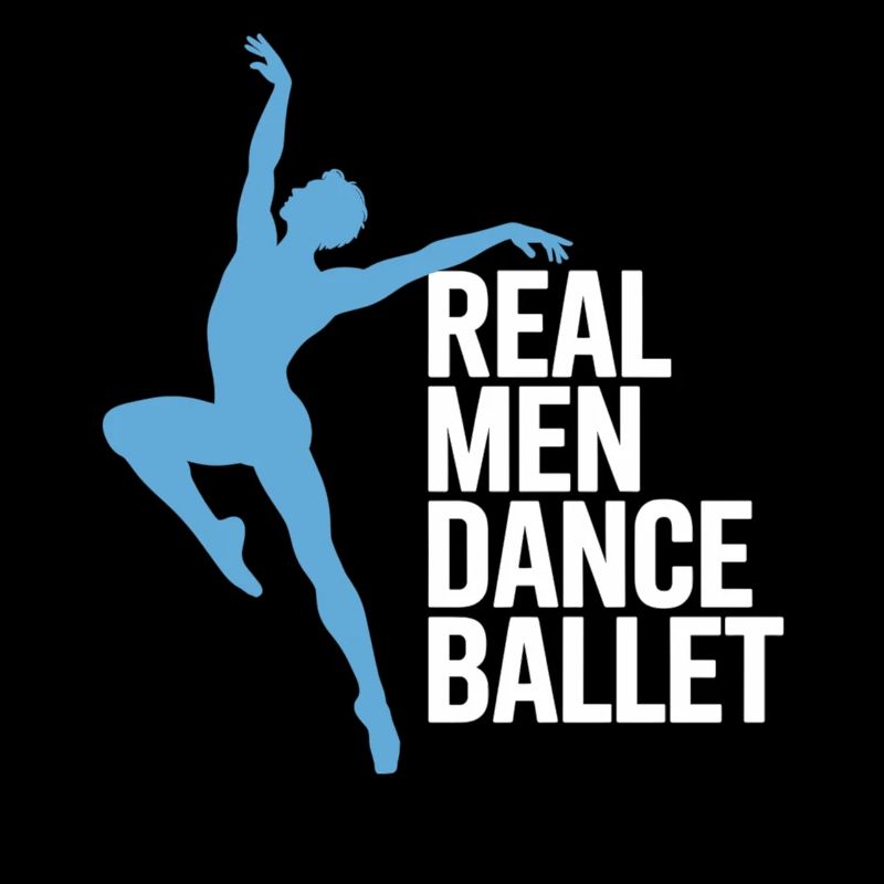 Real Men Dance Ballet T-Shirt – Ballet Dancer