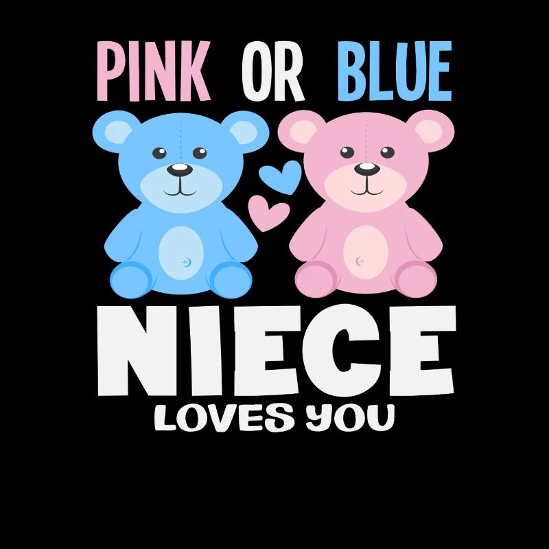 Nièce rose ou bleue t’aime