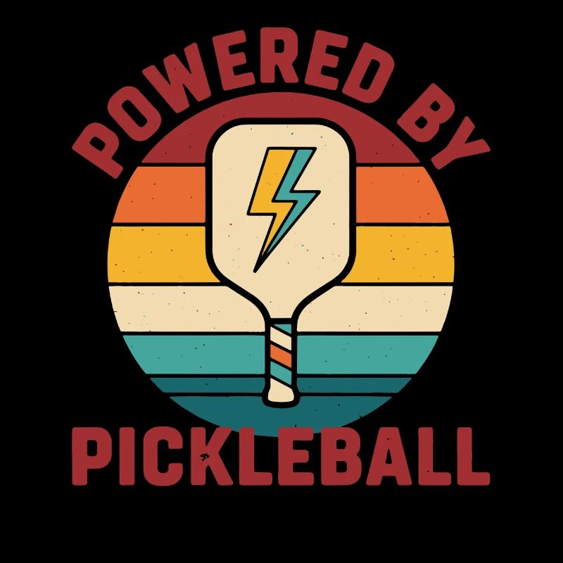 Pickleball Funny Player Powered By Pickleball