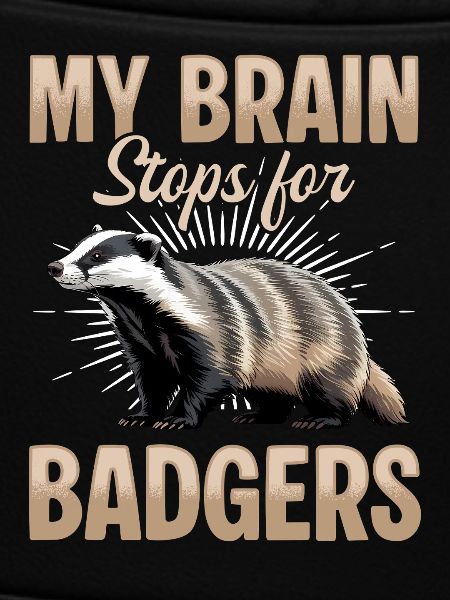 Funny Animal Badger