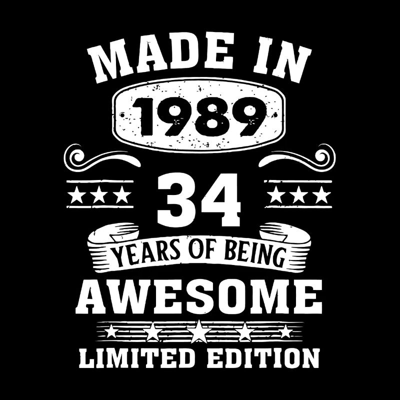 Made in 1989: 34 Years Awesome
