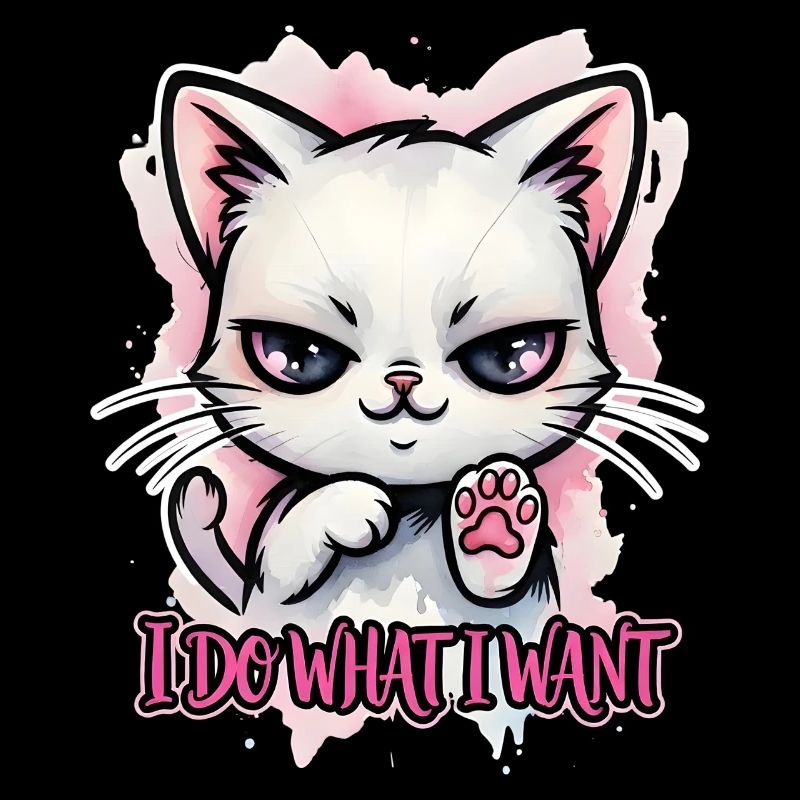 Naughty Cat I Do What I Want