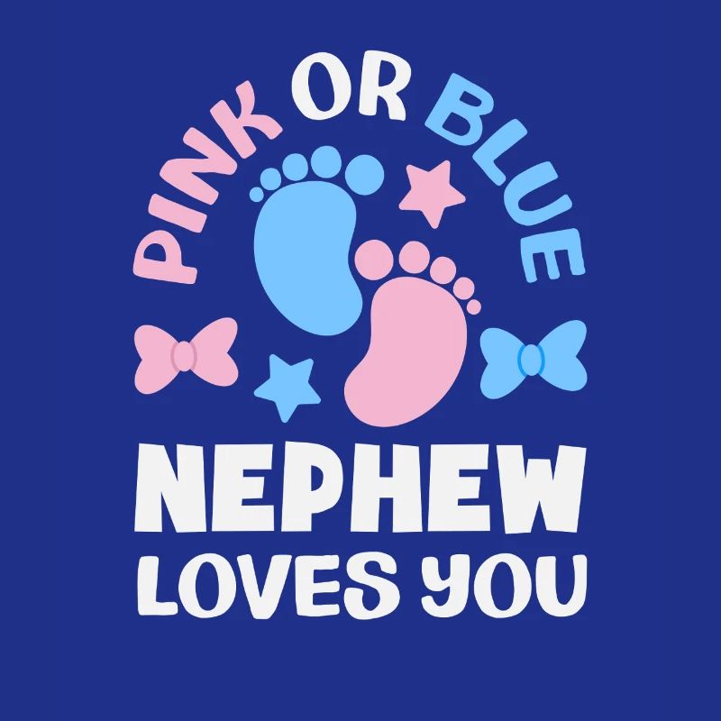 Pink Oder Blau Neffe Liebt Dich Gender Reveal