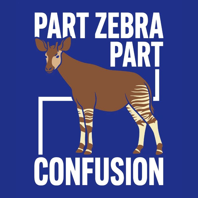 Okapi-liebhaber Okapi-tier Seltene Tierweltliebe