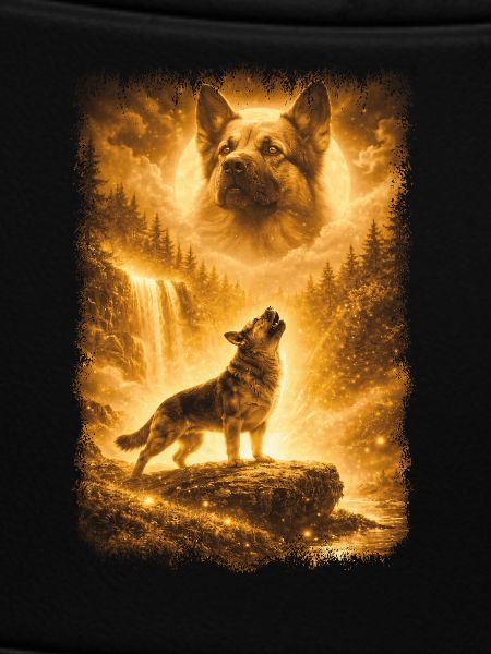 German Shepherd, Moon