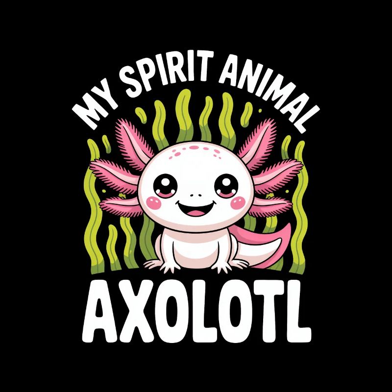 Mein Geisttier-Axolotl