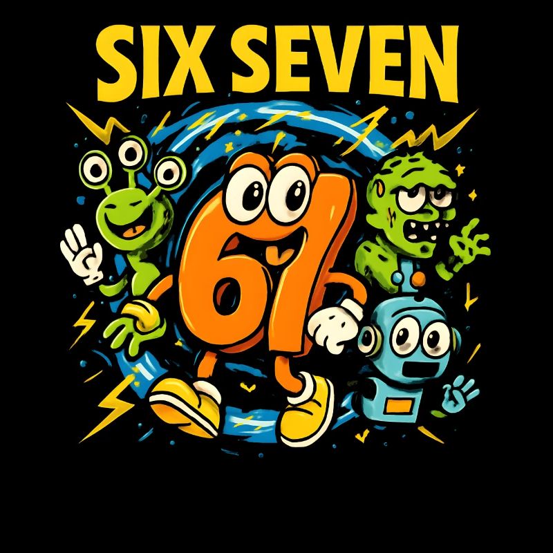 Six Seven 67 Italian Brainrot Nerd Humor Funny