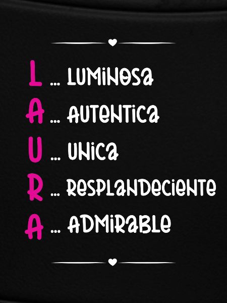 Laura Personalized Name