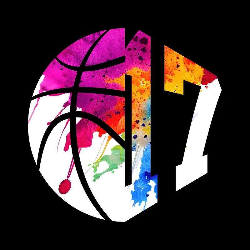 NON. 17 NUMÉRO 17 BASKET 17E ANNIVERSAIRE