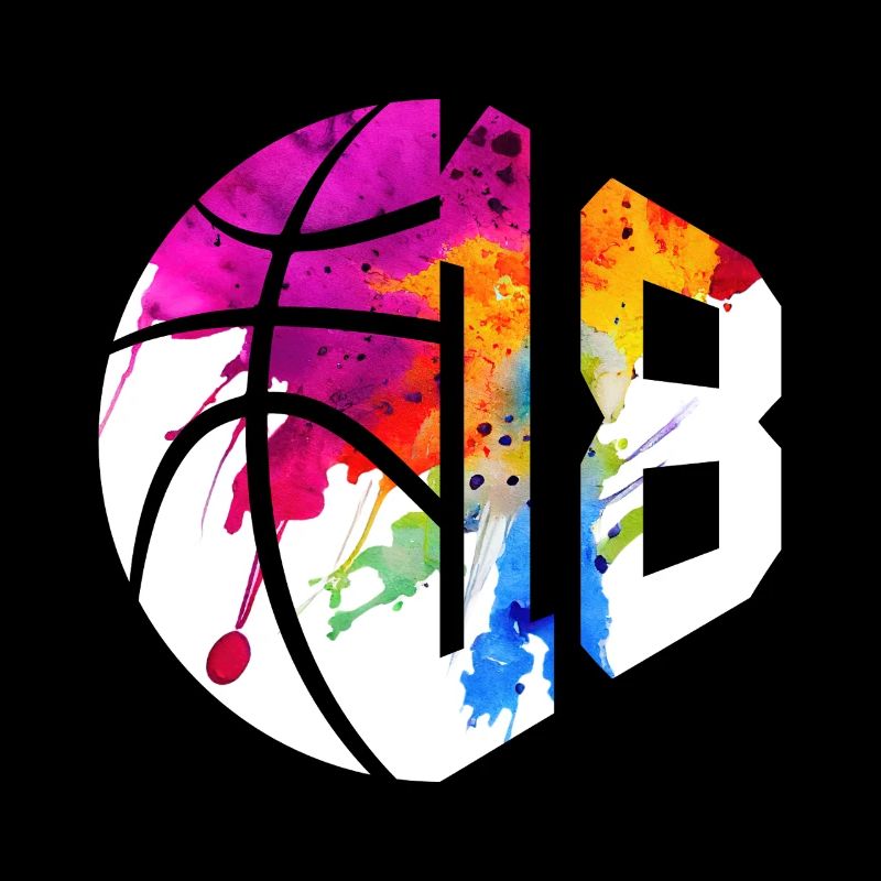 NON. 18 NUMÉRO 18 BASKET 18E ANNIVERSAIRE