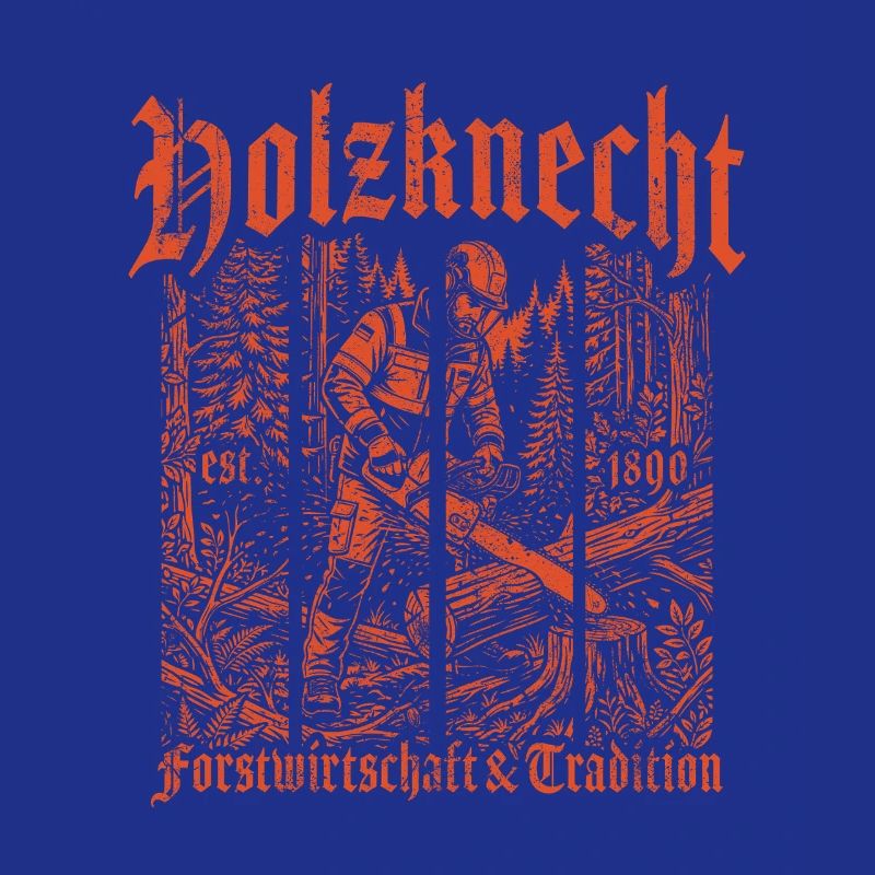 Forêt forestière bûcheron tronçonneuse