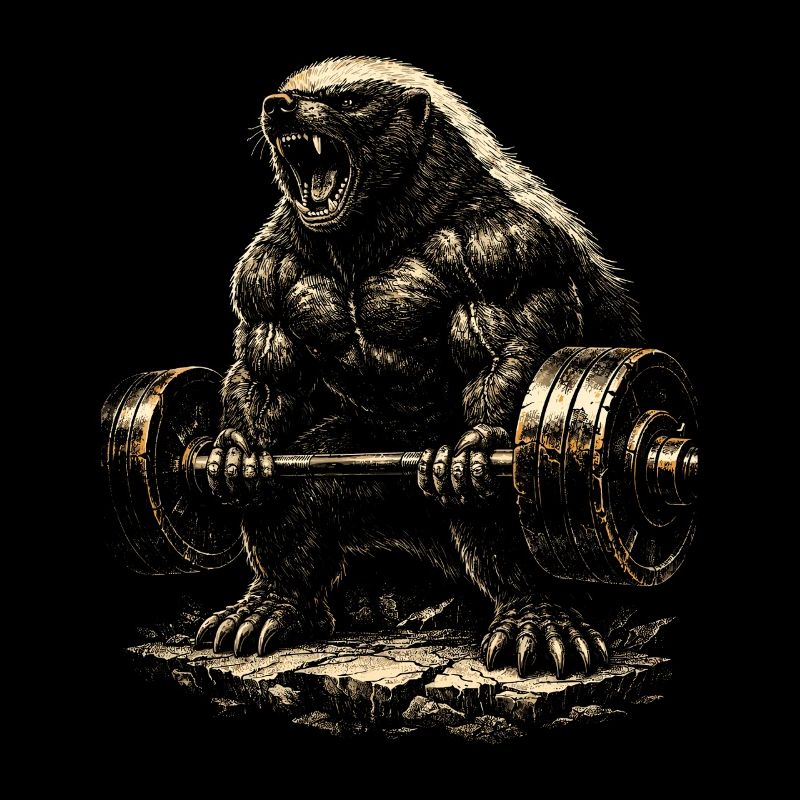 Honigdachs Honey Badger Tier