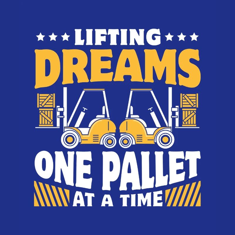 Staplerfahrer Englisch Spruch Stapler