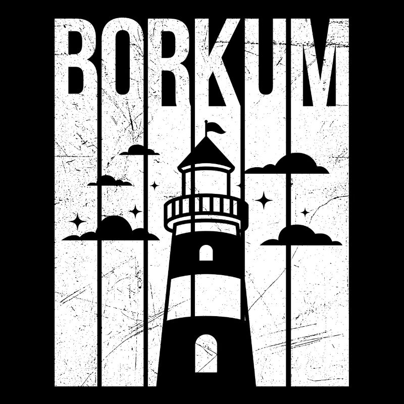 Borkumer Insel BORKUM Nordsee Urlaub Lustig