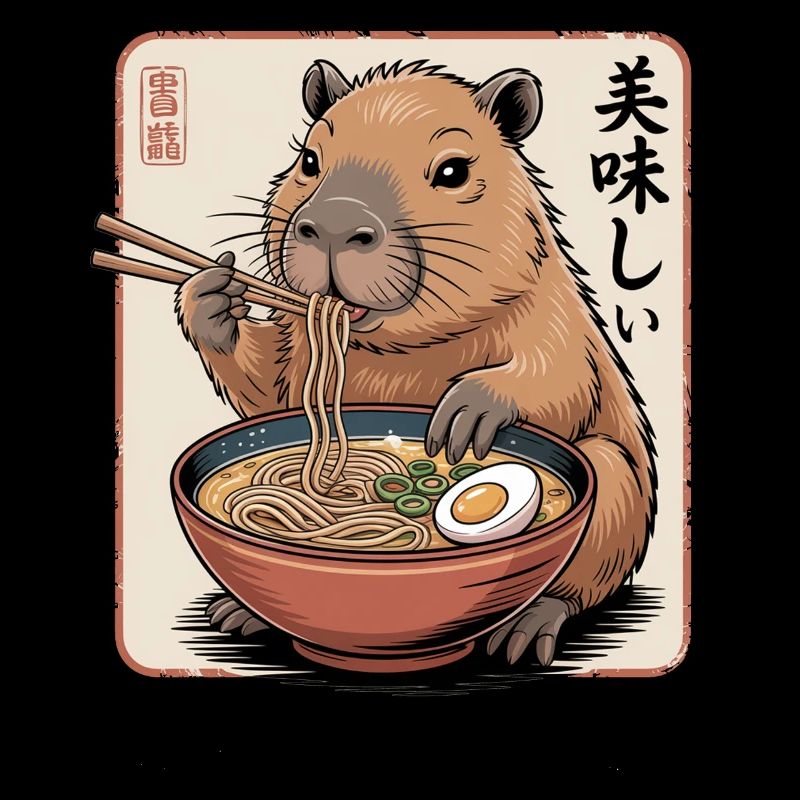 Ramen Capybara Delicacy