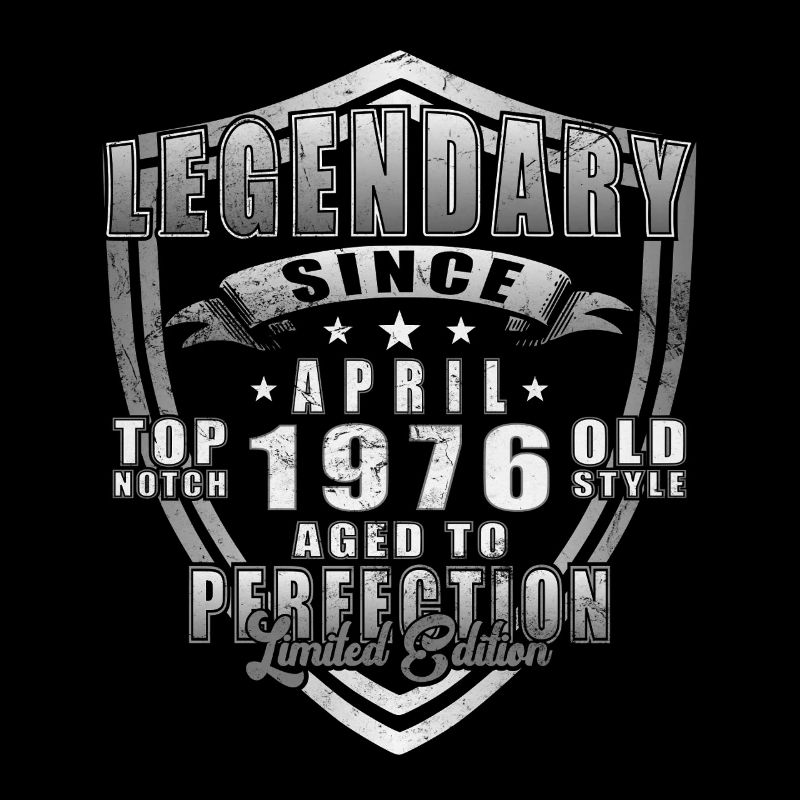 Legendary since April 1976 Badge
