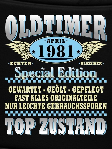 Oldtimer 1981 Spezialedition