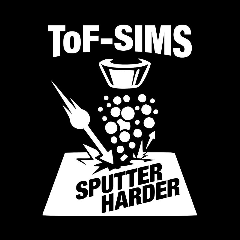 Sputtering de la spectrométrie de masse ionique ToF-SIMS