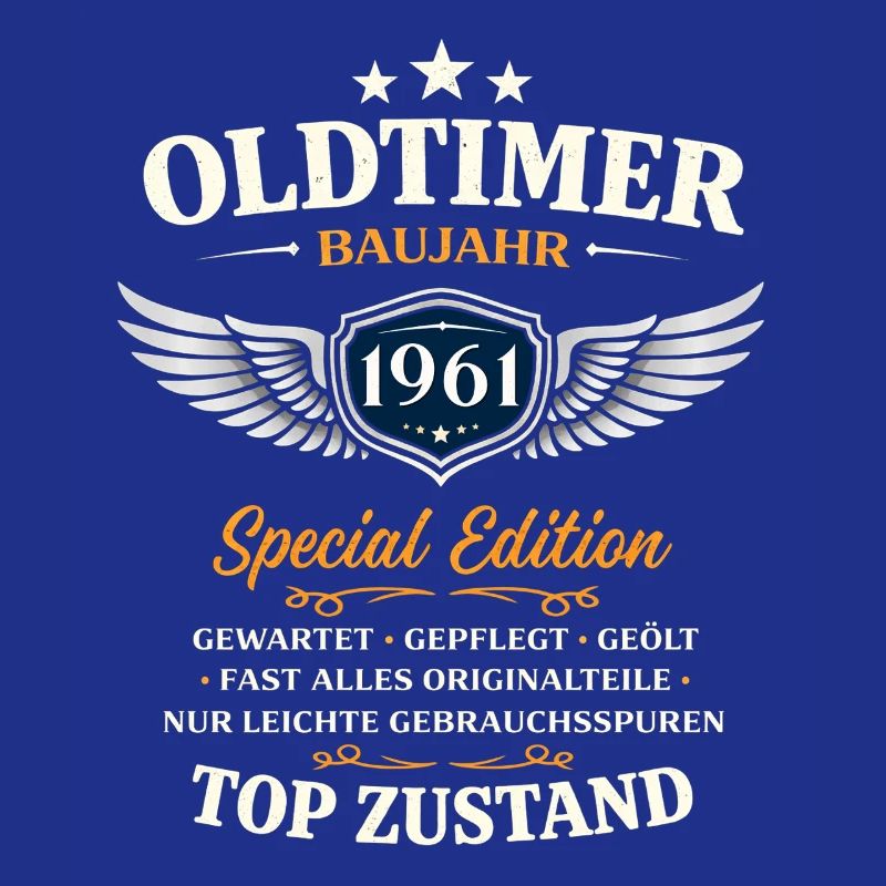 65. Geburtstag Geschenk Mann Oldtimer Vintage 1961