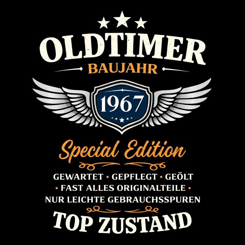59. Geburtstag Geschenk Mann Oldtimer Vintage 1967