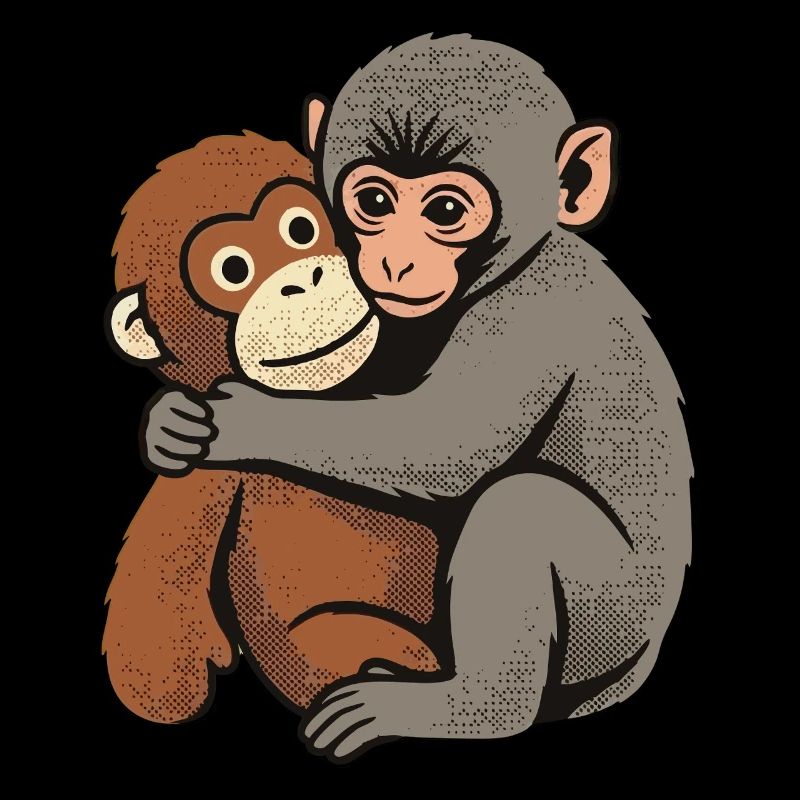 Bébé Singe Coup de Poing