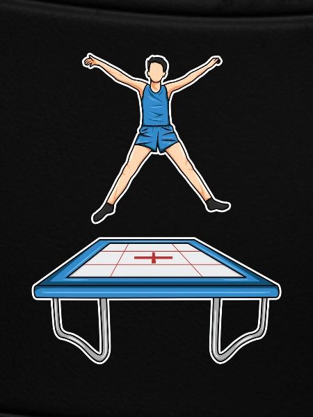 Funny Trampoline Kid